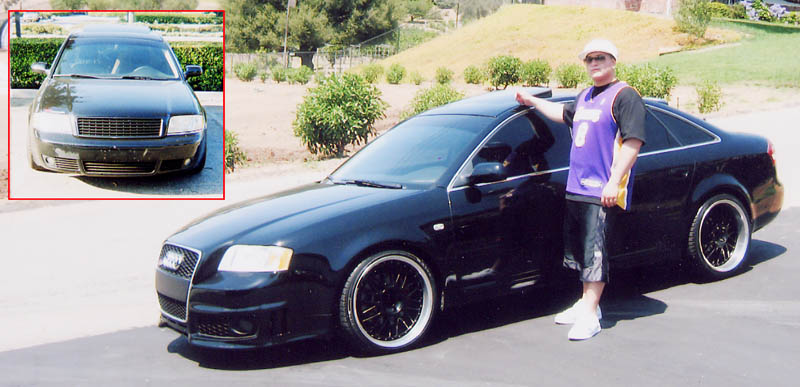 Mike E and his Audi A6 Looking Good (before and after)
