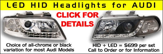 led_hid_headlights_for_audi_arrival