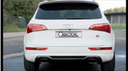 caractere q5 sport exhaust mufflers and apron