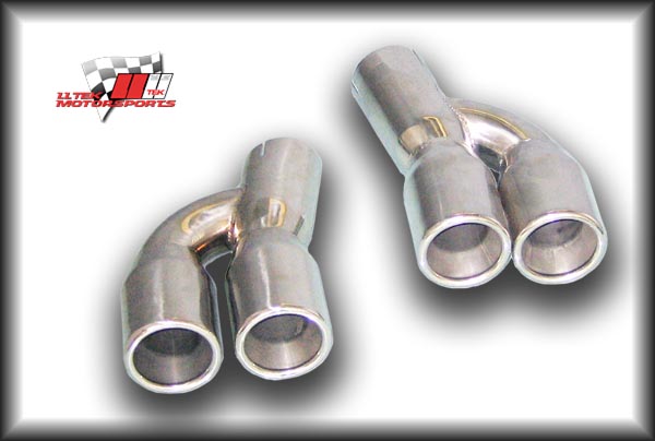 quad exhaust tips