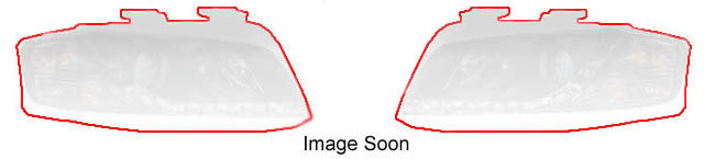 Audi A8 D3 (2003>) - Black Lens Housing