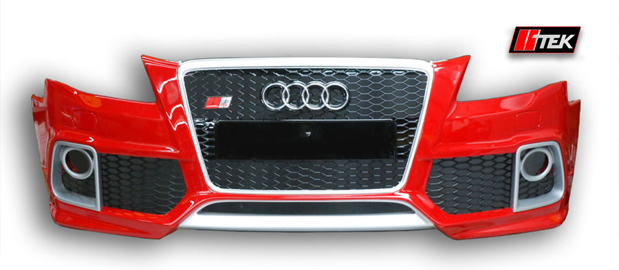 image front bumper styling for the Audi S4 B8 by caractere