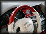 Click and View Q7 Interior Carbon Fiber Dashkit