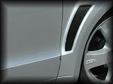 Wheel Arch Extensions - Front Detail
