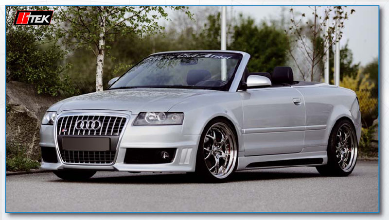german cabrio styling for the audi a4 b6
