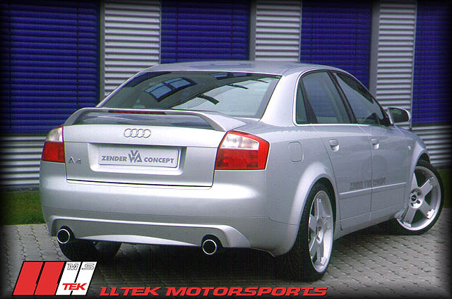 Rear Deck wing from Zender for the Audi A4 B6