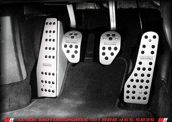 Pedals and Footrest installed