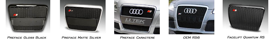 image nav Click and View LLTeK Grills for Audi A6