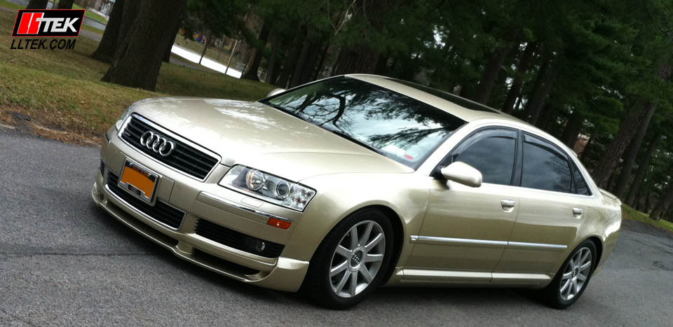 image - 2005 Audi A8 with aftermarket modified bumper