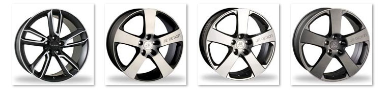 22 inch SUV Select Wheels from JE DESIGN 