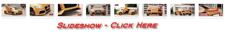 click and view slideshow of audi tt 8j conversion replacement bumper