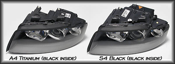 Both housings and interiors are "Black"