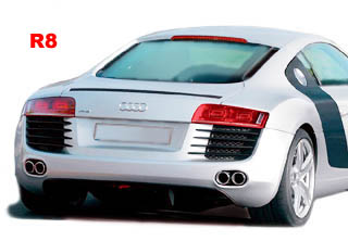  image - Audi R8 - rear view