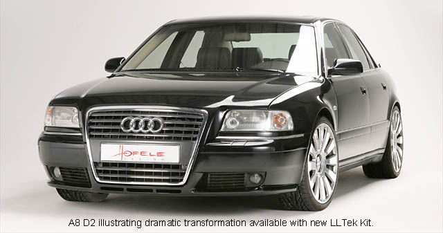 Dramatic transformation for Audi's A8 D2
