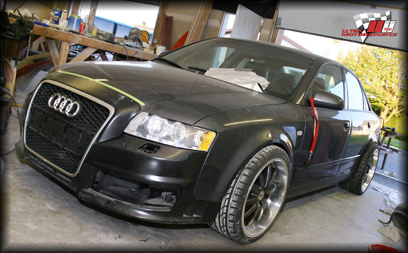 Facelift look for the Audi A4 B6 with the JMS front lip - /en