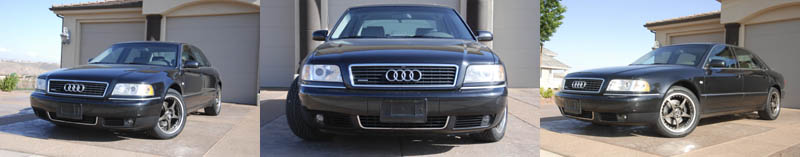 Images of Paul's Audi A8 prior to body kit upgrade