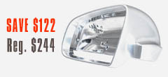Click and View - Sports look Replacement Mirror Shells