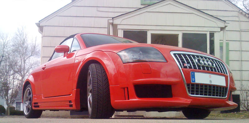Complete Body Kit and Tuning Modifications for the Audi TT 8N