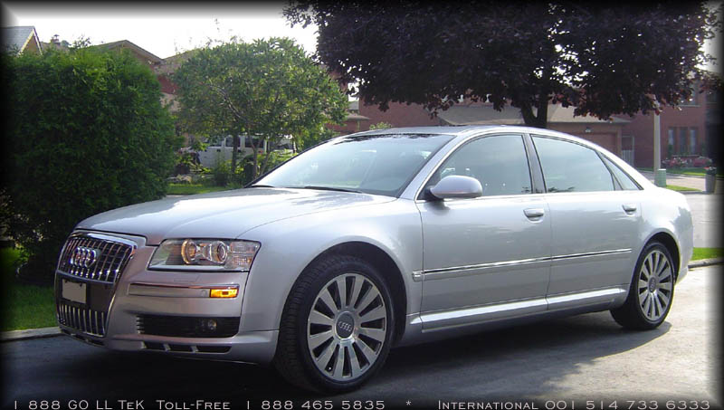 Audi A8 D3 updated to signature single frame large grill
