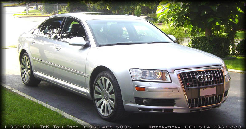 Audi A8 modification completed at home!