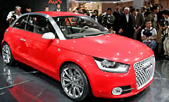 The Audi A1 was first introduced in Tokyo
