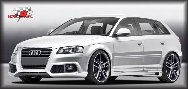Body Kit Styling for the facelift Audi A3 8P a