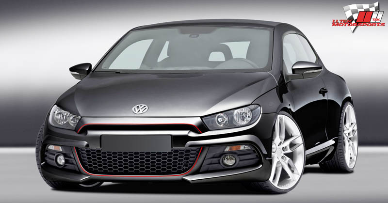 image - front view of Caractere body kit for Volkswagen Scirocco