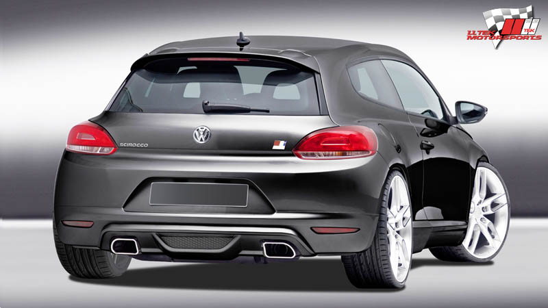 image - rear view of Caractere body kit for Volkswagen Scirocco