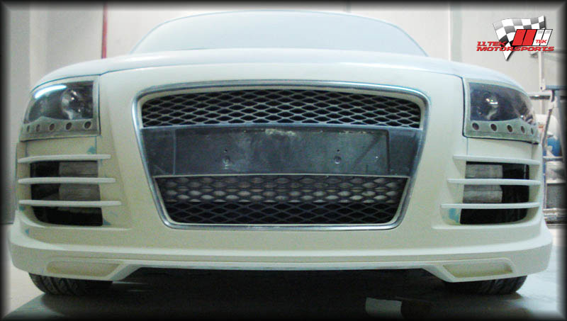 Early photo of XT body kit for Audi TT