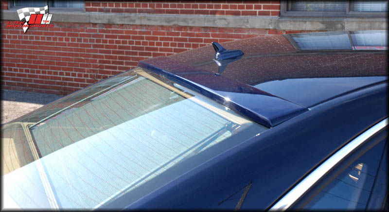 A more compact roof spoiler as alternative styling from LLTeK for the Audi A8 or Audi S8