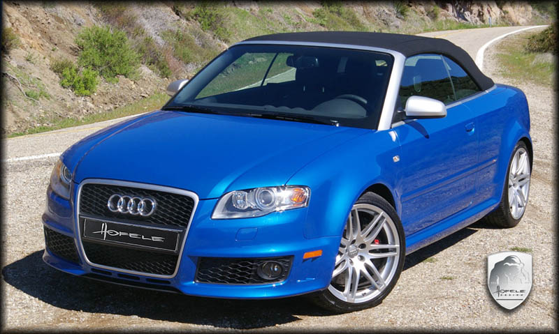 Excellent results in Audi A4 Cabriolet Upgrade