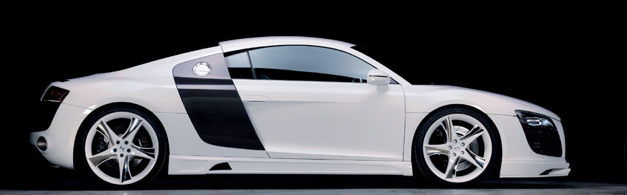 The Audi R8 4.2 FSI upgraded to the V10 Look