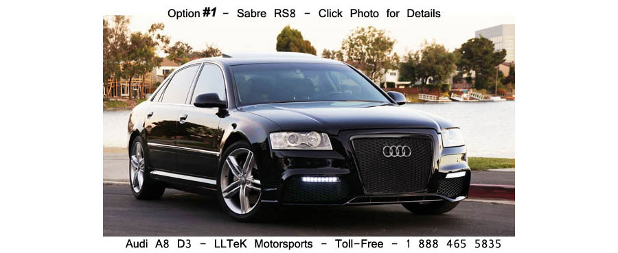 body kit styling for audi a8 d3