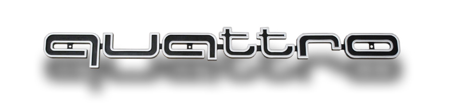 quattro badge