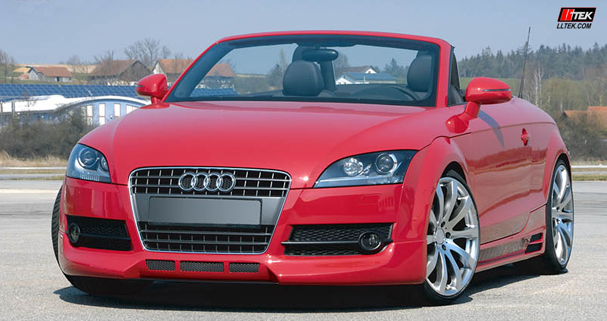 Rieger body kit styling for Audi TT 8J cabriolet