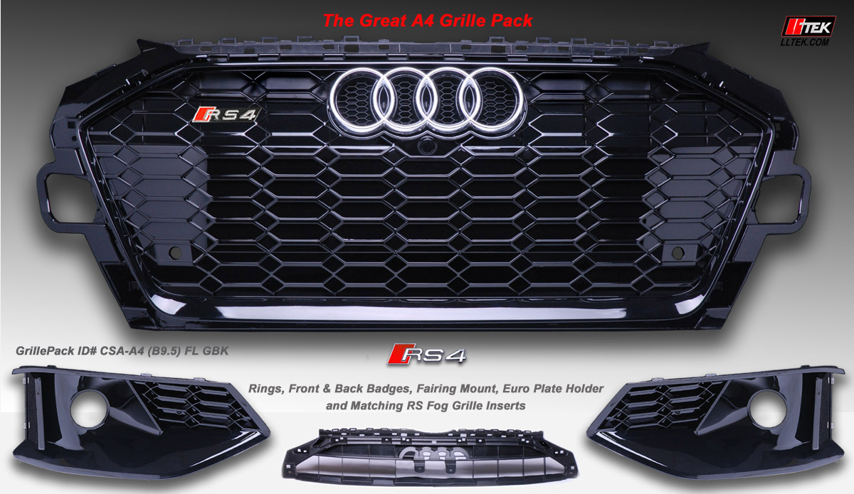 after facelift rs grill for audi b9