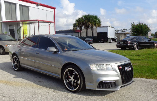 Audi A8 D3 Body Kit, Aftermarket Styling, Replacement Parts