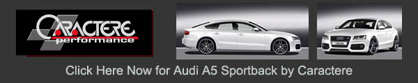 Click Here Now for Audi A5 sportback page by Caractere 