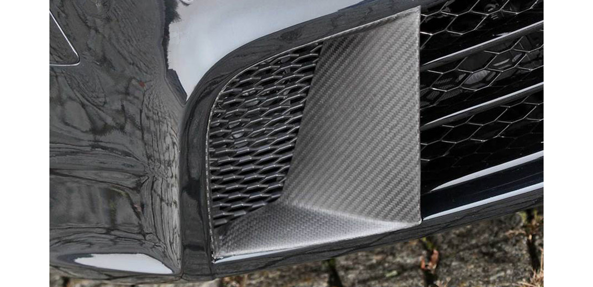 air intakes in carbon fiber