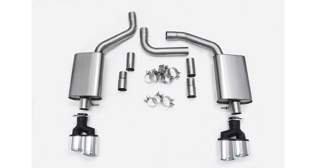 A8 exhaust system