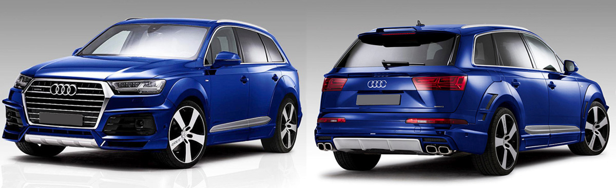 complete q7 styling - front and rear