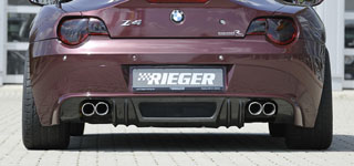 rieger valence for quad exhaust tips