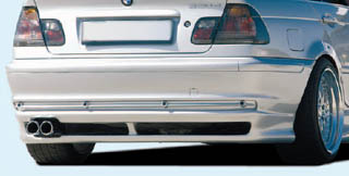 rieger e46 m3 look rear valance