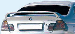 rieger e46 trunk spoiler with lights