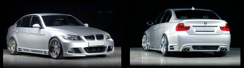 rieger e90 front and rear