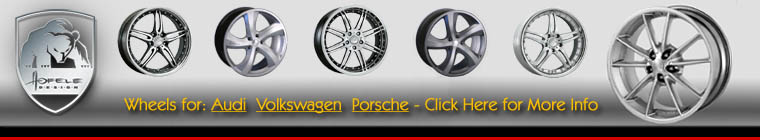 Click for hofel wheels page - audi vw and porsche