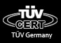 TUV certified in Germany