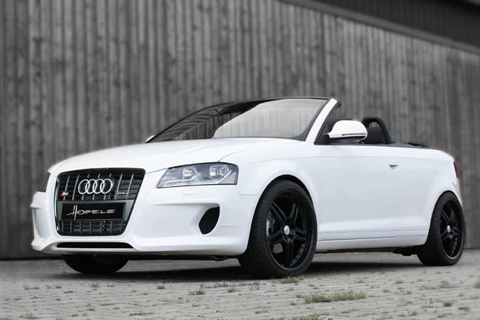facelifted Audi A3 cabriolet styling by Hofele