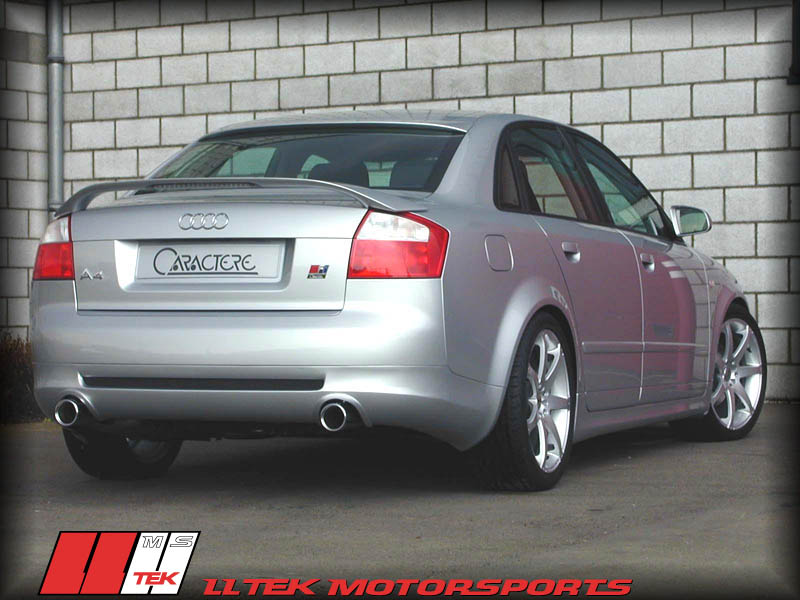 Audi A4 02-05 - 2 Spoilers -Roof & Rear Deck (Painted Denium Blue ...