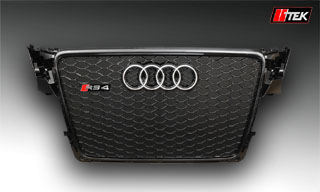 image - Quantum Grille V2.0 - black black with all gloss RS mesh